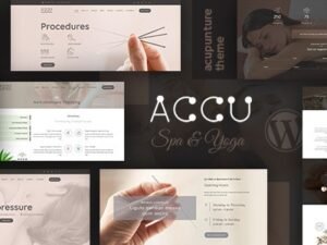 Accu – Healthcare, Massage WordPress Theme