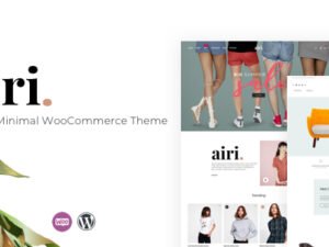airi clean minimal woocommerce theme