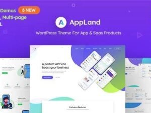 appland saas app wordpress theme