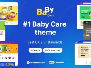 babycare kids store woocommerce theme