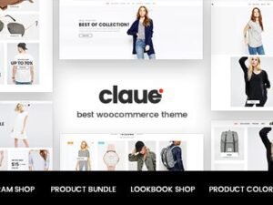 claue minimal woocommerce theme