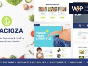 gracioza weight loss wordpress theme