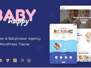 happy baby wordpress theme childcare