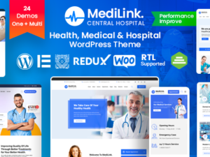 medilink health medical wordpress theme
