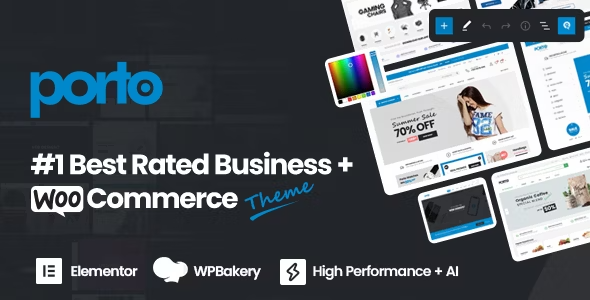 Porto Multipurpose & WooCommerce Theme – Responsive WordPress eCommerce Template