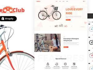 bikez shopify theme for bike and cycle stores