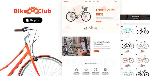 bikez shopify theme for bike and cycle stores