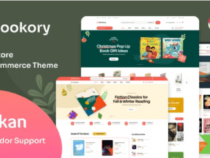 bookory book store woocommerce theme