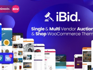 ibid auctions woocommerce theme
