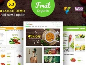 food fruit organic farm woocommerce theme