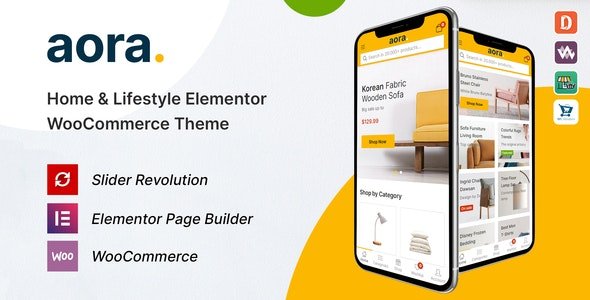 aora home lifestyle woocommerce theme