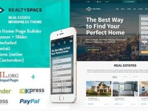 realtyspace real estate wordpress theme