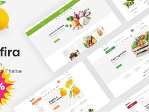 safira organic food woocommerce theme